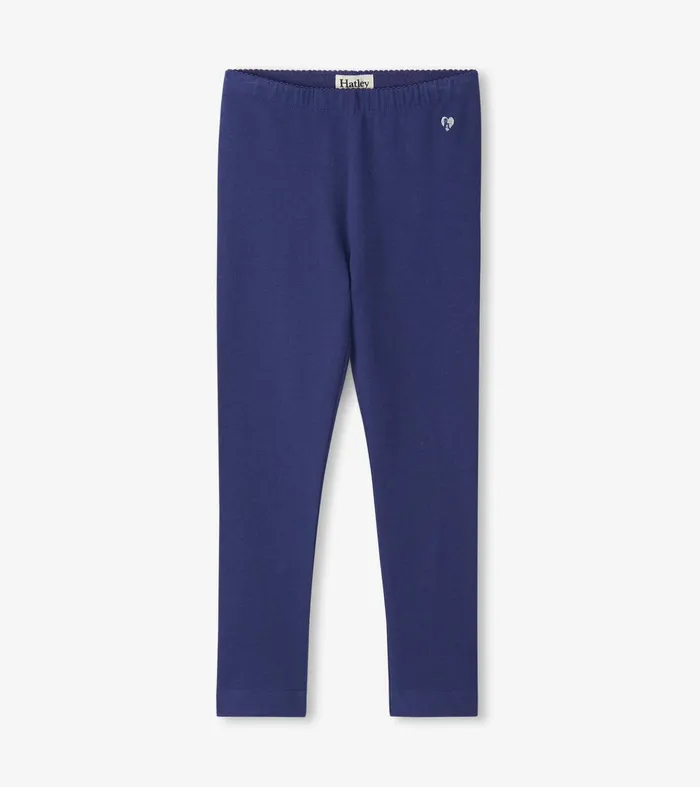 Girls Navy Leggings Hatley