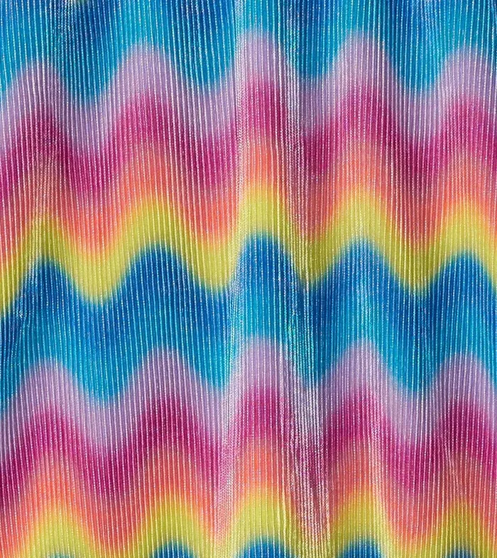 Girls Rainbow Wave Pleated ALine Dress Hatley