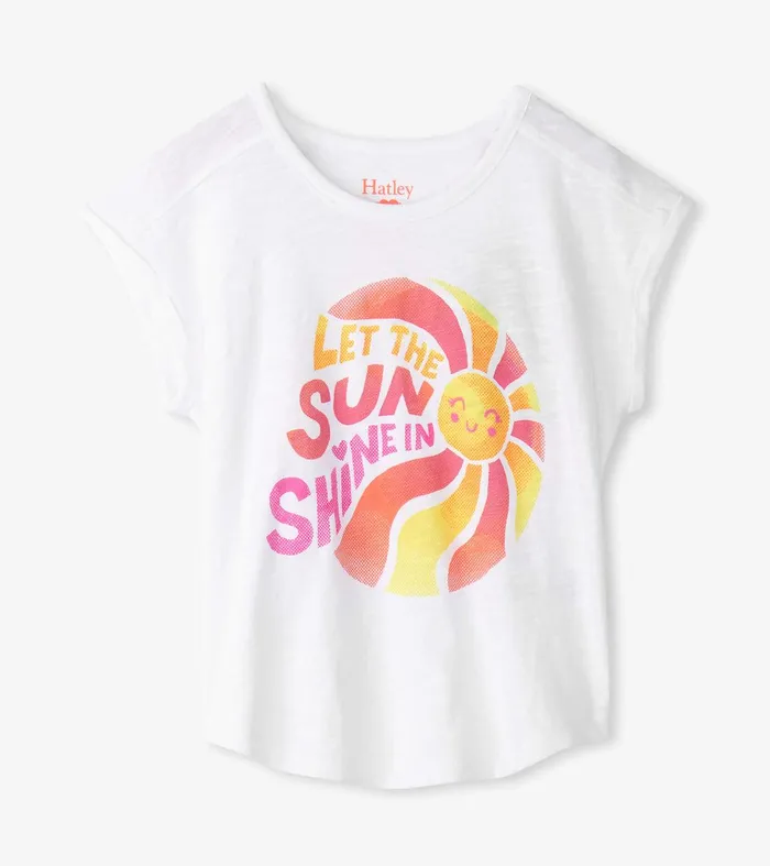 Girls Sunshine Relaxed TShirt Hatley