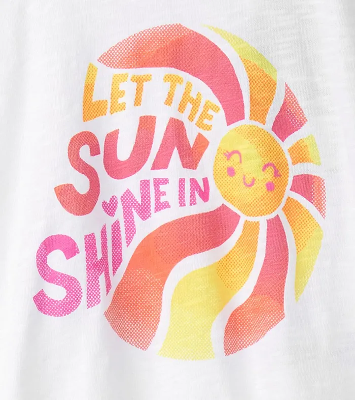 Girls Sunshine Relaxed TShirt Hatley