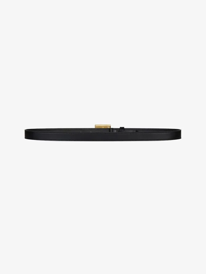 Givenchy 4G Belt In Leather Black Women Belts