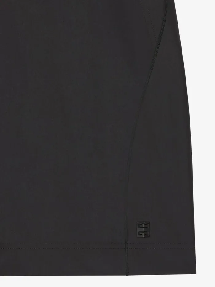 Givenchy Bermuda Shorts With 4G Detail Black Men Pants and Shorts