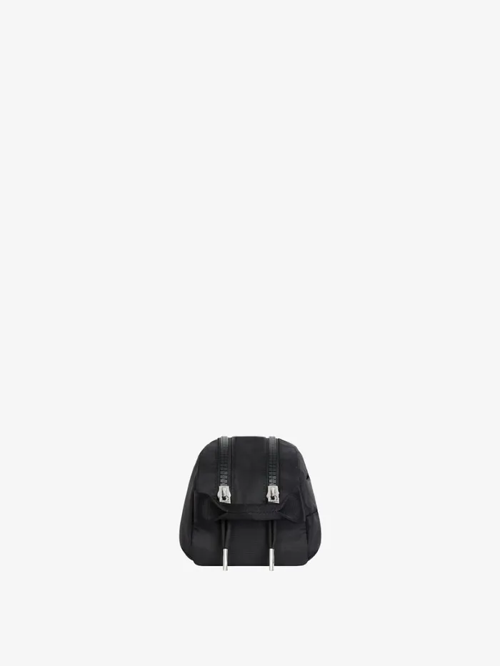 Givenchy GTrek Toilet Pouch In Nylon Black Men Wallets and Card Holders Givenchy GTrek Toilet Pouch In Nylon Black Men Wallets and Card Holders
