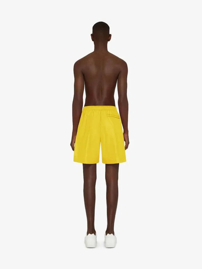 Givenchy GIVENCHY 4G Long Swim Shorts Sunflower Men Pants and Shorts
