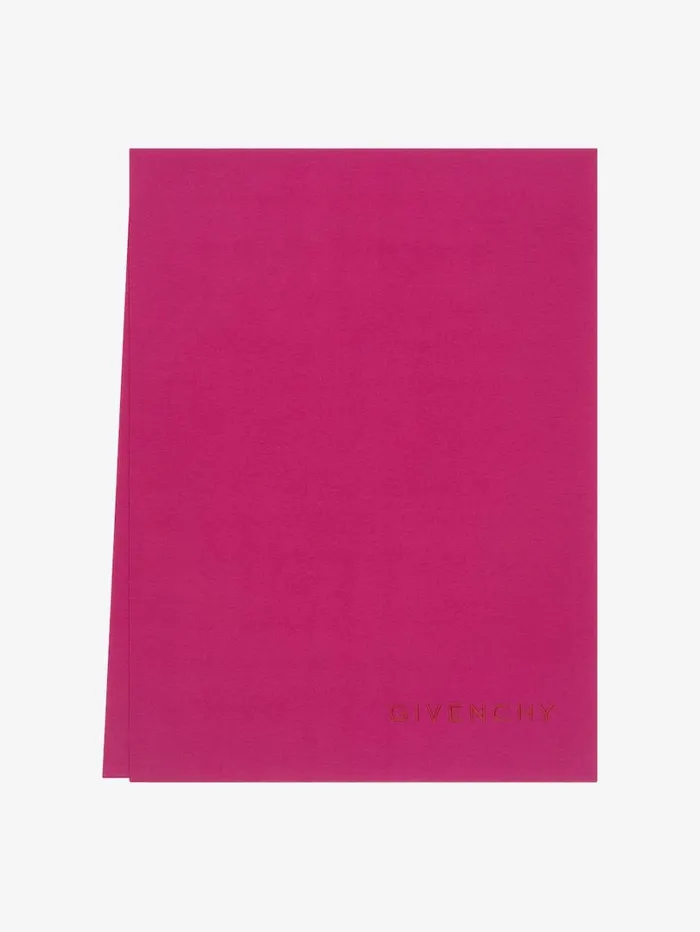 Givenchy GIVENCHY 4G Scarf In Wool Cyclamen Women Scarves