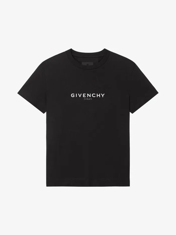 Givenchy GIVENCHY Reverse Oversized Tshirt In Cotton Black Men TShirts
