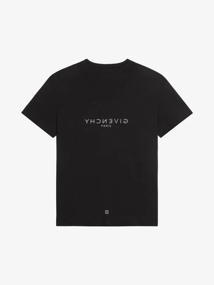 Givenchy GIVENCHY Reverse Oversized Tshirt In Cotton Black Men TShirts