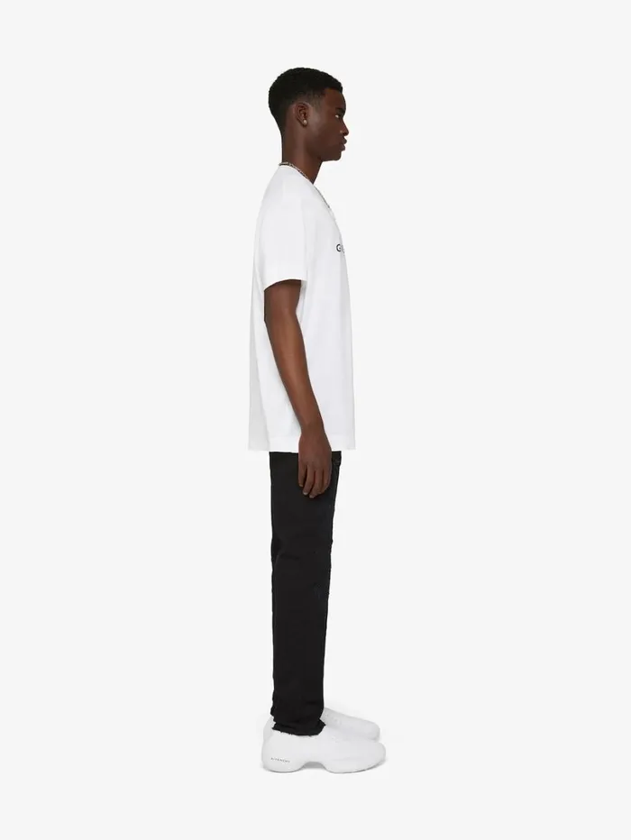 Givenchy GIVENCHY Reverse Oversized Tshirt In Cotton White Men TShirts