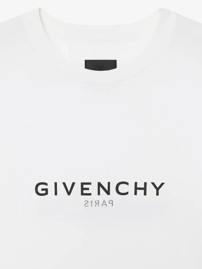Givenchy GIVENCHY Reverse Oversized Tshirt In Cotton White Men TShirts
