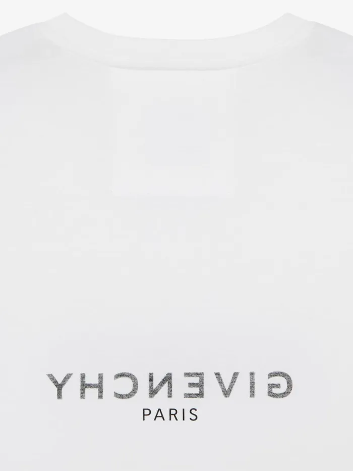 Givenchy GIVENCHY Reverse Oversized Tshirt In Cotton White Men TShirts