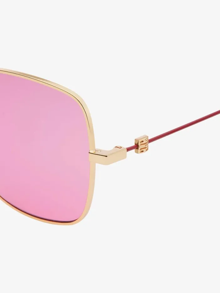 Givenchy GV Speed Sunglasses In Metal Pinkgolden Women Sunglasses