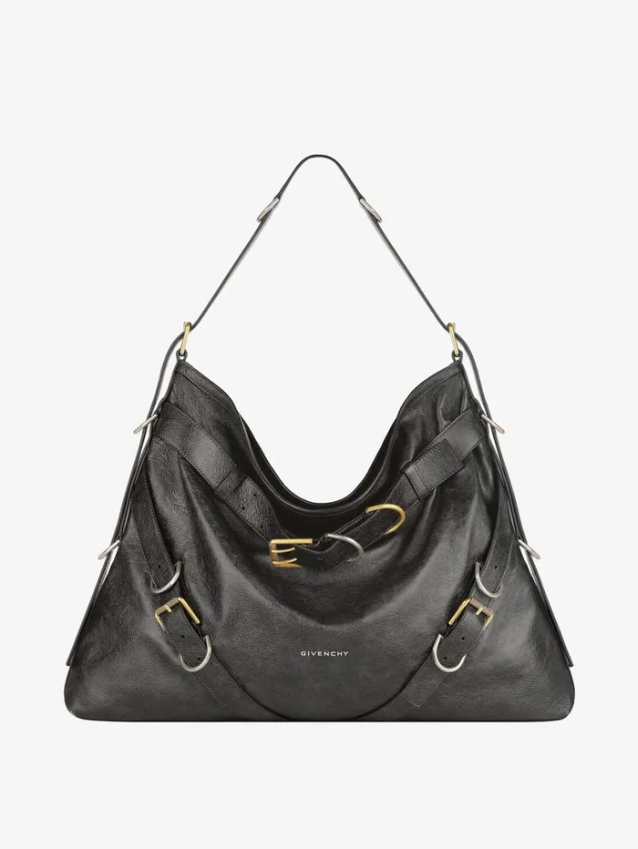 Givenchy Large Voyou Boyfriend Bag In Aged Leather Black Women Crossbody Bags Givenchy Large Voyou Boyfriend Bag In Aged Leather Black Women Crossbody Bags