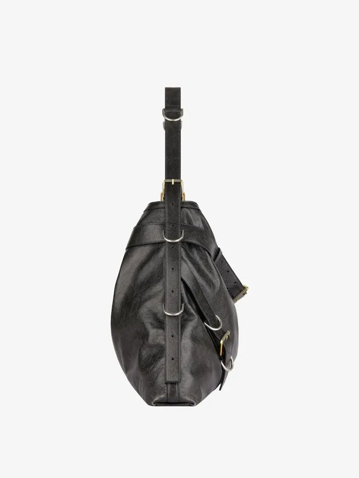 Givenchy Large Voyou Boyfriend Bag In Aged Leather Black Women Crossbody Bags Givenchy Large Voyou Boyfriend Bag In Aged Leather Black Women Crossbody Bags