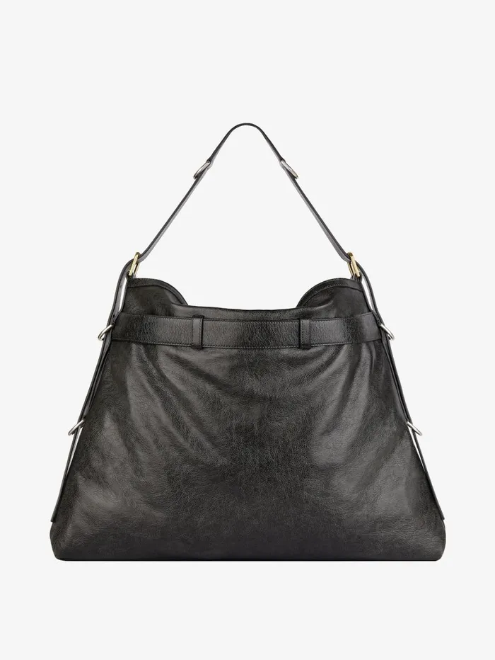 Givenchy Large Voyou Boyfriend Bag In Aged Leather Black Women Crossbody Bags Givenchy Large Voyou Boyfriend Bag In Aged Leather Black Women Crossbody Bags