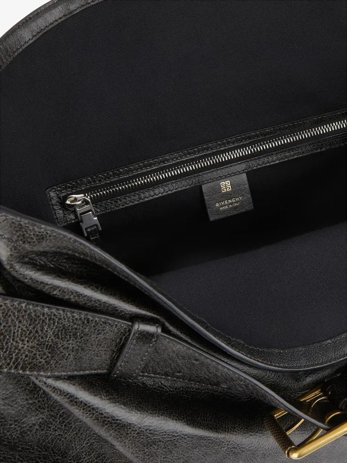 Givenchy Large Voyou Boyfriend Bag In Aged Leather Black Women Crossbody Bags Givenchy Large Voyou Boyfriend Bag In Aged Leather Black Women Crossbody Bags