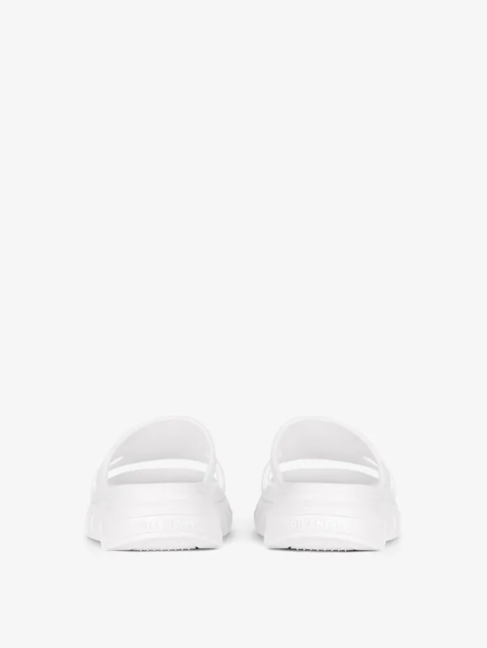 Givenchy Marshmallow Sandals In Rubber White Men Slides and Sandals Givenchy Marshmallow Sandals In Rubber White Men Slides and Sandals