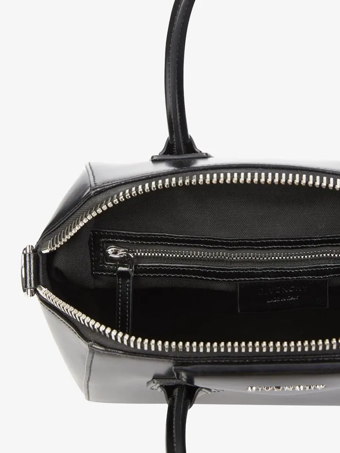 Givenchy Mini Antigona Bag In Box Leather Black Women Crossbody Bags Givenchy Mini Antigona Bag In Box Leather Black Women Crossbody Bags