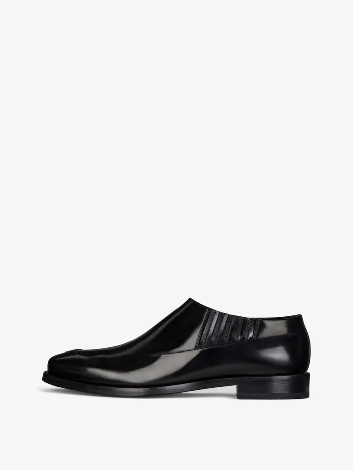 Givenchy Squared Derbies In Leather Black Men Boots and Loafers