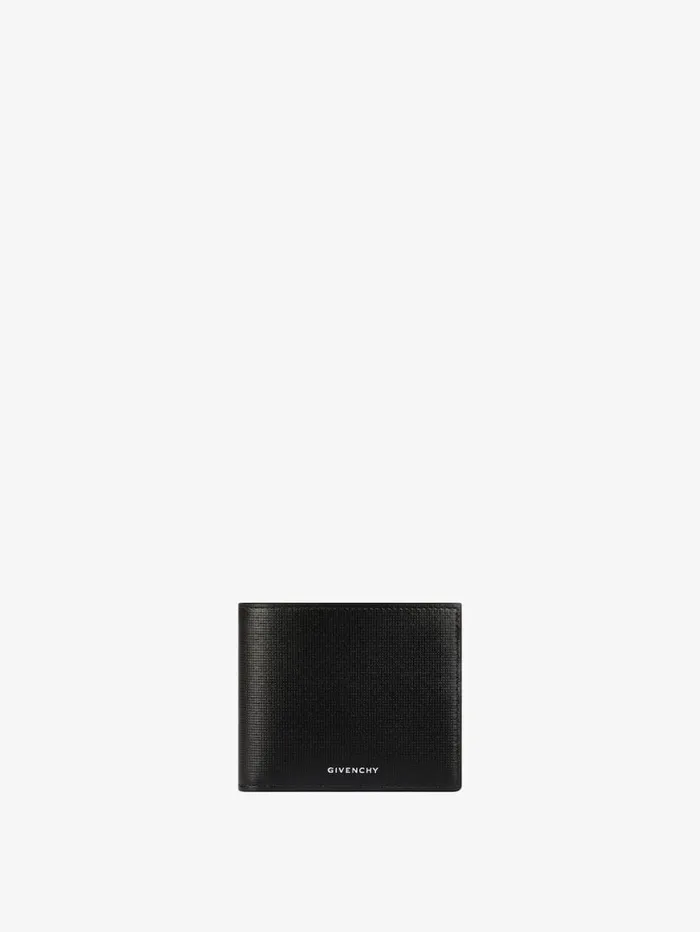 Givenchy Wallet In Classic 4G Leather Black Men Wallets and Card Holders