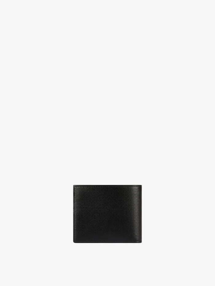 Givenchy Wallet In Classic 4G Leather Black Men Wallets and Card Holders