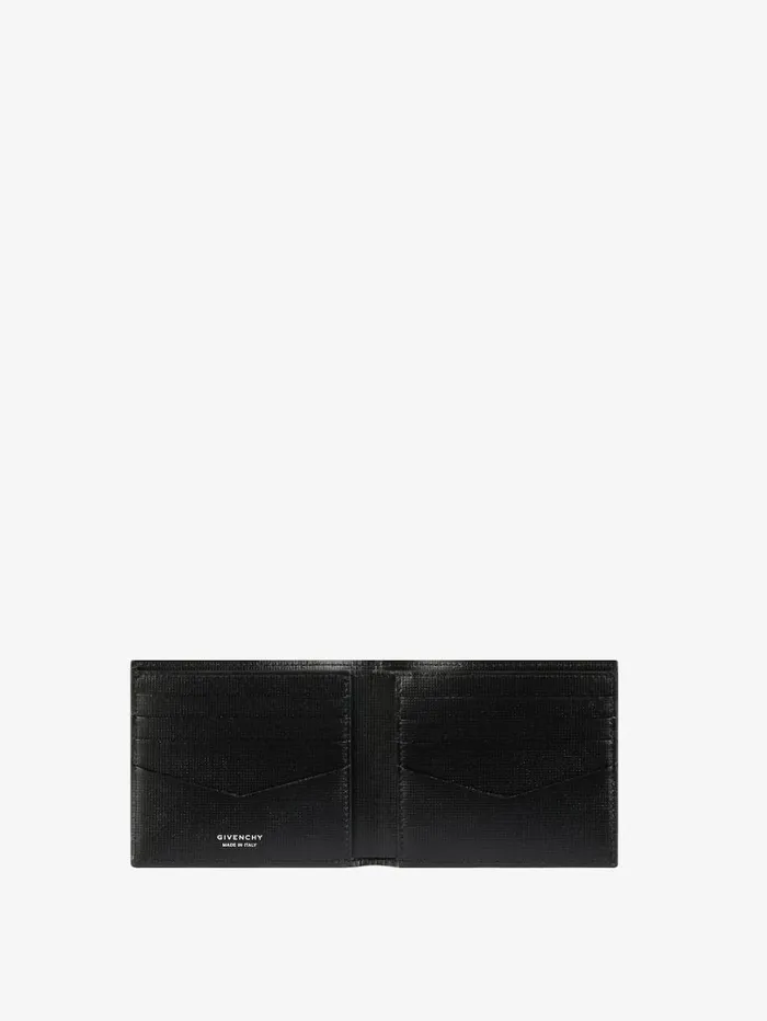 Givenchy Wallet In Classic 4G Leather Black Men Wallets and Card Holders