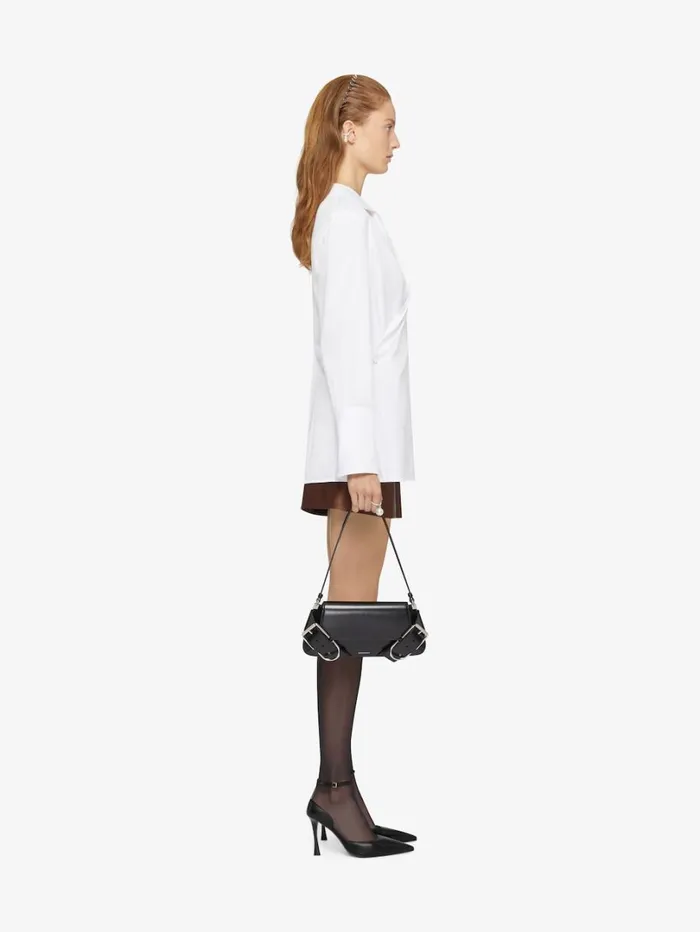 Givenchy Wrap Shirt In Poplin White Women Tops and Shirts