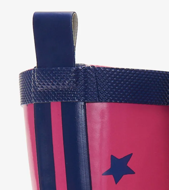 Glitter Stars Shiny Kids Rain Boots Hatley