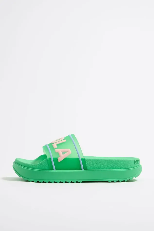 Green Platform Flipflop Green Women Bimba Y Lola Sandals