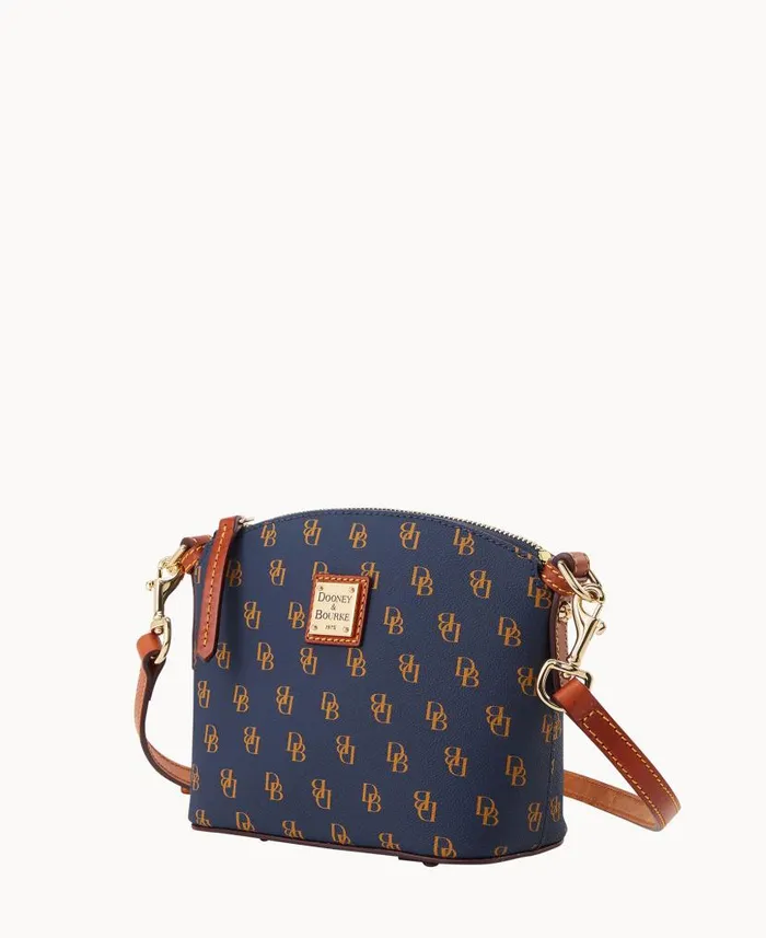 Gretta Mini Domed Crossbody Navy Woman Dooney and Bourke Crossbodies Gretta Mini Domed Crossbody Navy Woman Dooney and Bourke Crossbodies
