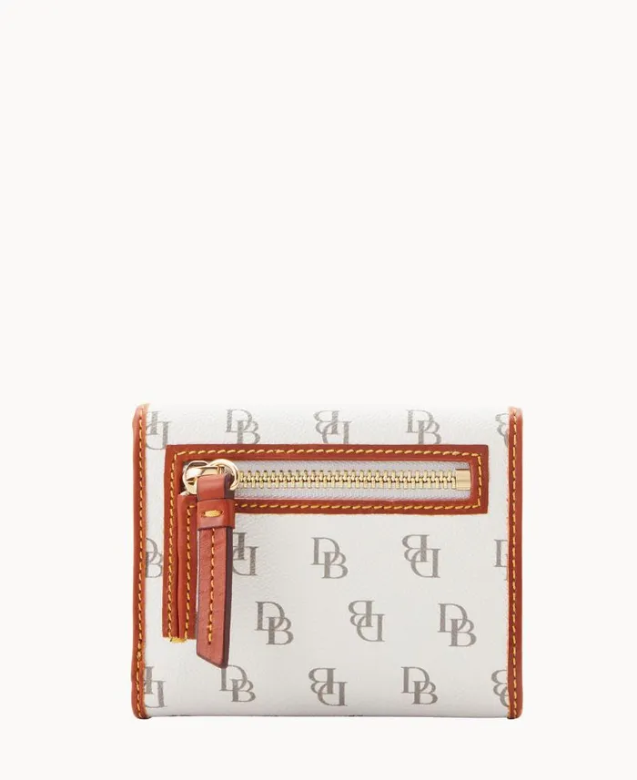 Gretta Small Flap Credit Card Wallet ManWoman Dooney and Bourke Wallets Gretta Small Flap Credit Card Wallet ManWoman Dooney and Bourke Wallets