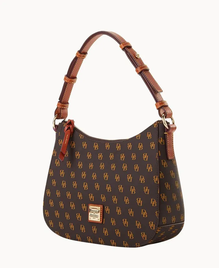 Gretta Small Kiley Hobo Brown Tmoro Woman Dooney and Bourke Shoulder Bags Gretta Small Kiley Hobo Brown Tmoro Woman Dooney and Bourke Shoulder Bags