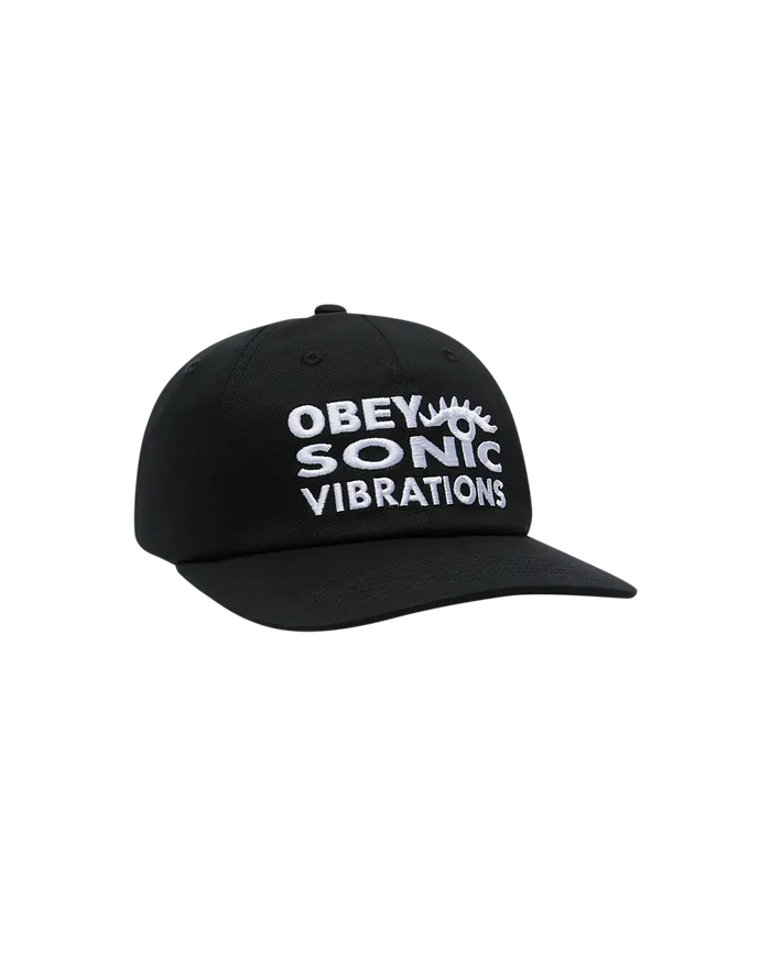 HEADWEAR OBEY Clothing Men PIGMENT OBEY INDUSTRIES HAT Pigment Black