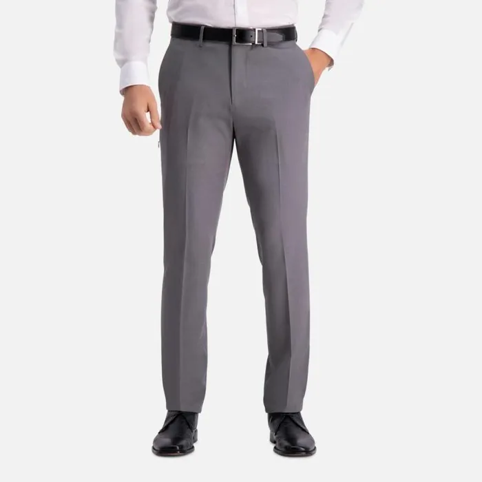 Heather Gab Slim Fit Flex Waistband Flat Front Dress Pant Htr Grey Men Kenneth Cole Bottoms Heather Gab Slim Fit Flex Waistband Flat Front Dress Pant Htr Grey Men Kenneth Cole Bottoms