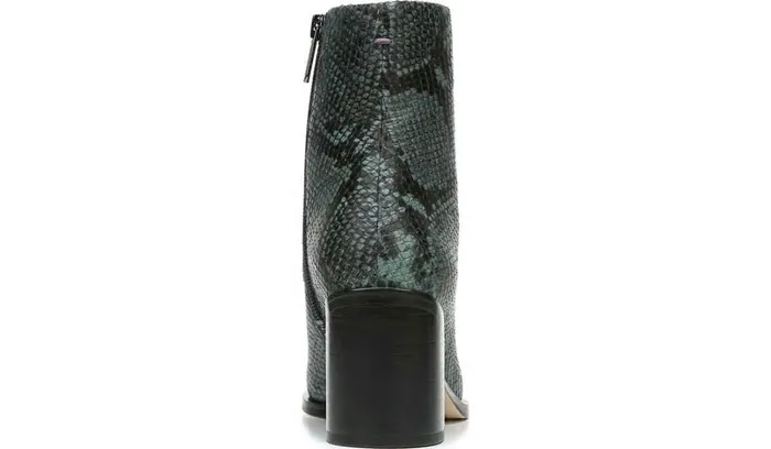 Heels Women Franco Sarto Sarto Romana Block Heel Bootie Teal Leather