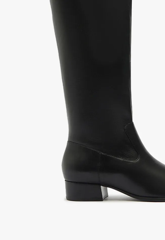 Helena Over The Knee Boot Black Women Schutz Shoes Boots Helena Over The Knee Boot Black Women Schutz Shoes Boots