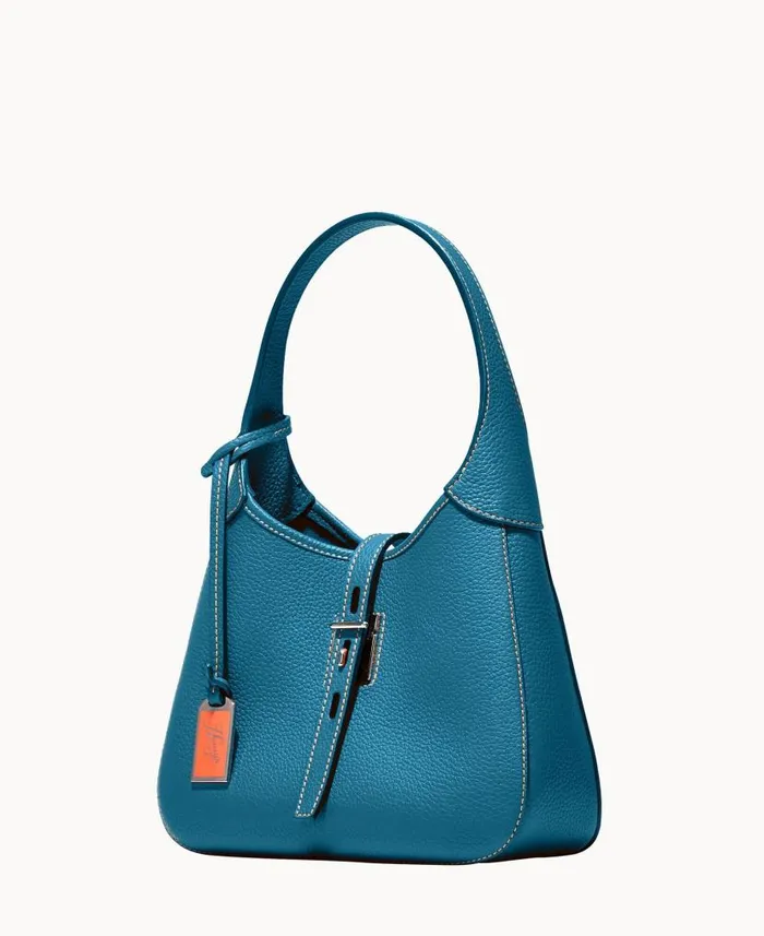 Henrys Small Hobo Teal Woman Dooney and Bourke Shoulder Bags Henrys Small Hobo Teal Woman Dooney and Bourke Shoulder Bags