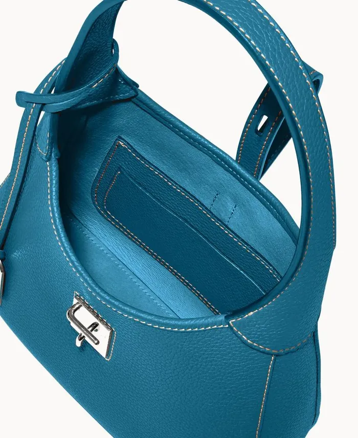 Henrys Small Hobo Teal Woman Dooney and Bourke Shoulder Bags Henrys Small Hobo Teal Woman Dooney and Bourke Shoulder Bags