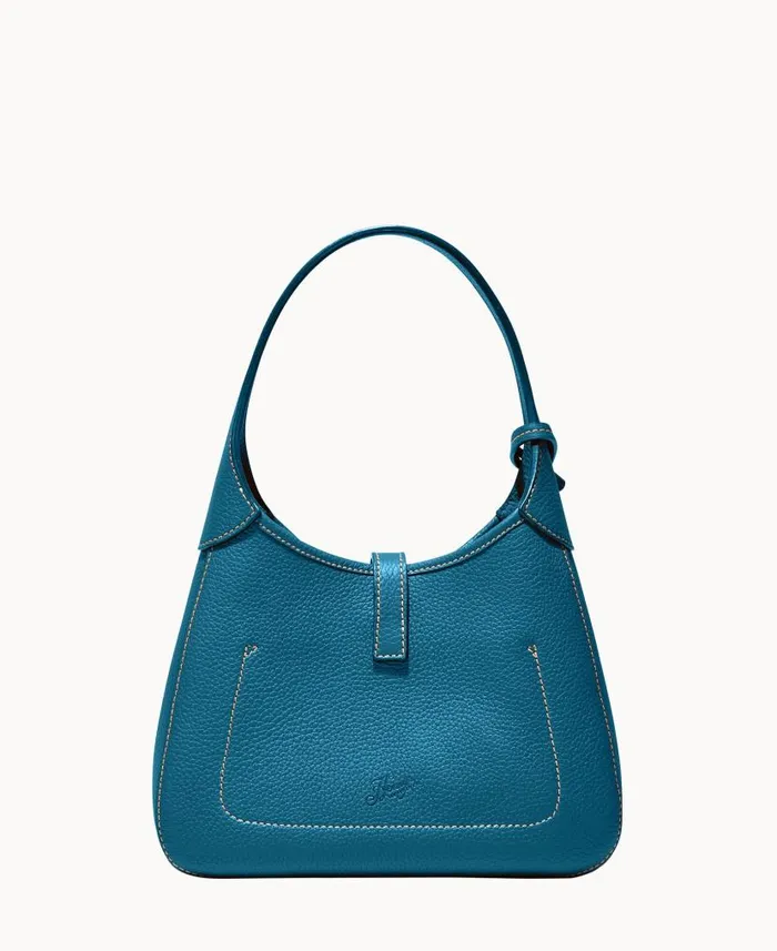 Henrys Small Hobo Teal Woman Dooney and Bourke Shoulder Bags Henrys Small Hobo Teal Woman Dooney and Bourke Shoulder Bags