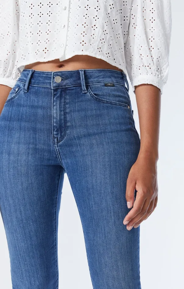 High Rise Kendra Straight Leg Jeans In Mid Supersoft Women Mavi Jeans Denim High Rise Kendra Straight Leg Jeans In Mid Supersoft Women Mavi Jeans Denim