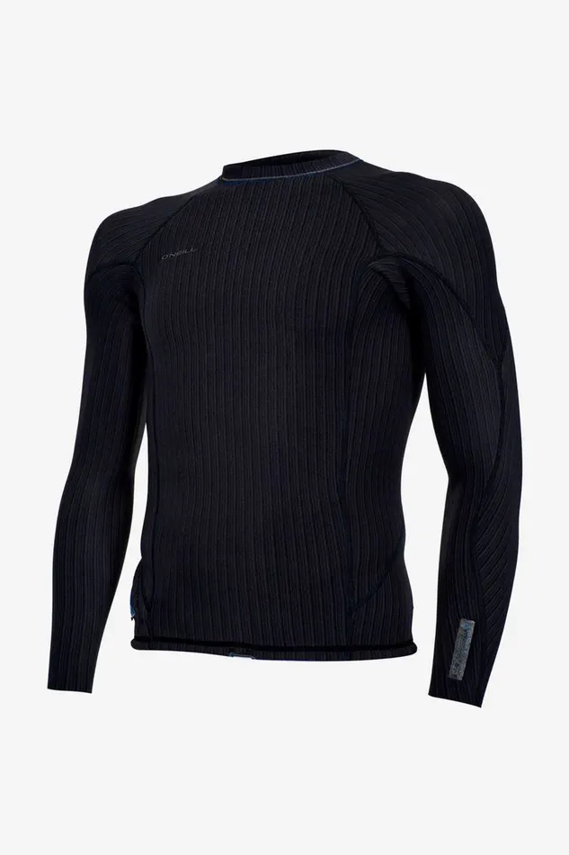 HYPERFREAK COMPX 2MM LS TOP Blkblk Men O039NEILL Men039S Wetsuits