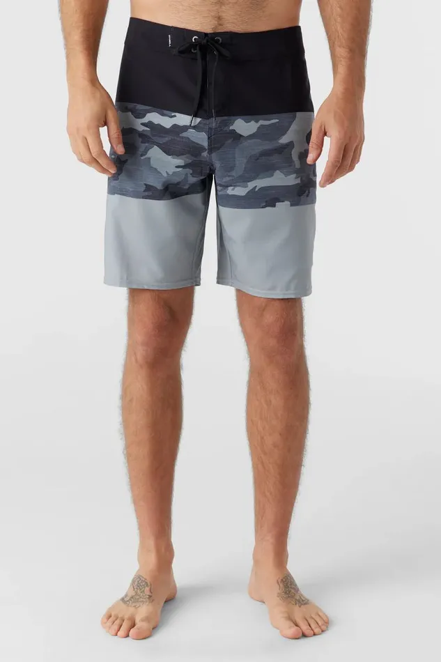 HYPERFREAK HEAT BLOCK 19034 BOARDSHORTS Black Camo Men O039NEILL Length