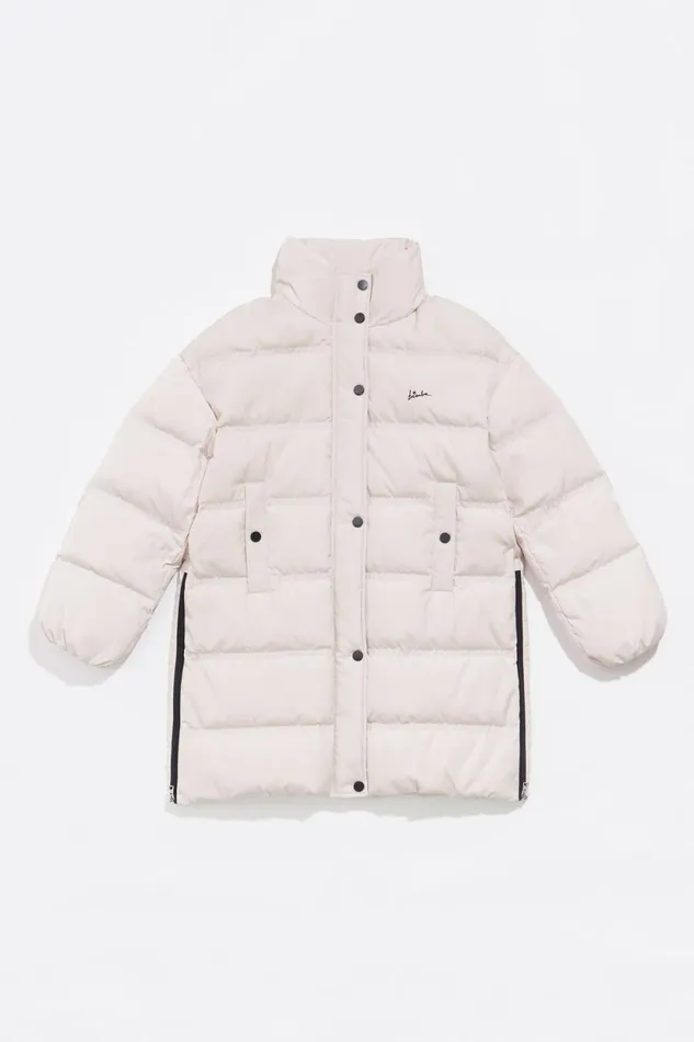 Ivory Aline Down Jacket Ivory Women Bimba Y Lola Puffer Jackets Ivory Aline Down Jacket Ivory Women Bimba Y Lola Puffer Jackets