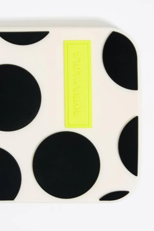 Ivory Dots Silicone IPhone 13 Case Ivory Women Bimba Y Lola Phone Cases Ivory Dots Silicone IPhone 13 Case Ivory Women Bimba Y Lola Phone Cases
