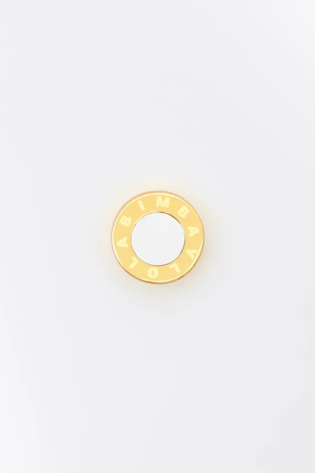 Ivory Logo Mini Gold Earrings Ivory Women Bimba Y Lola Jewelry Ivory Logo Mini Gold Earrings Ivory Women Bimba Y Lola Jewelry