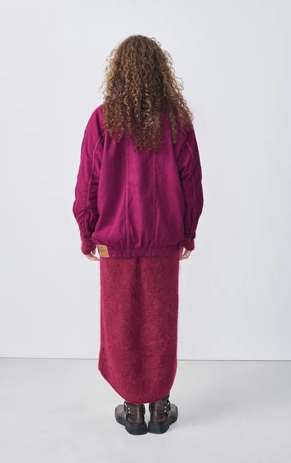 Jacket Nyolow Overdyed Fuchsia Women American Vintage Jackets and Blazers Jacket Nyolow Overdyed Fuchsia Women American Vintage Jackets and Blazers