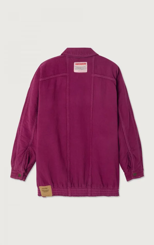 Jacket Nyolow Overdyed Fuchsia Women American Vintage Jackets and Blazers Jacket Nyolow Overdyed Fuchsia Women American Vintage Jackets and Blazers
