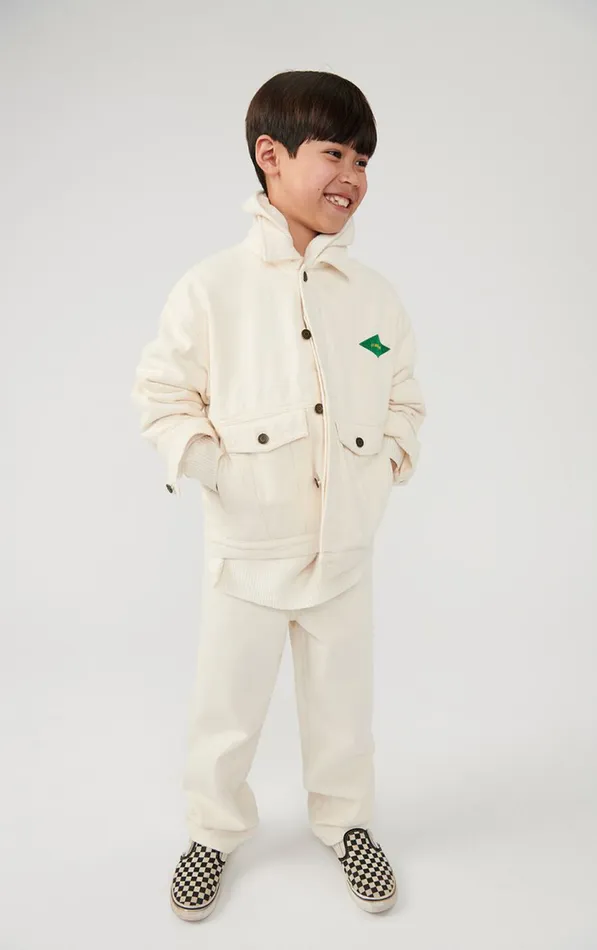 Jacket Spywood Ecru Kids American Vintage Jackets and Coats