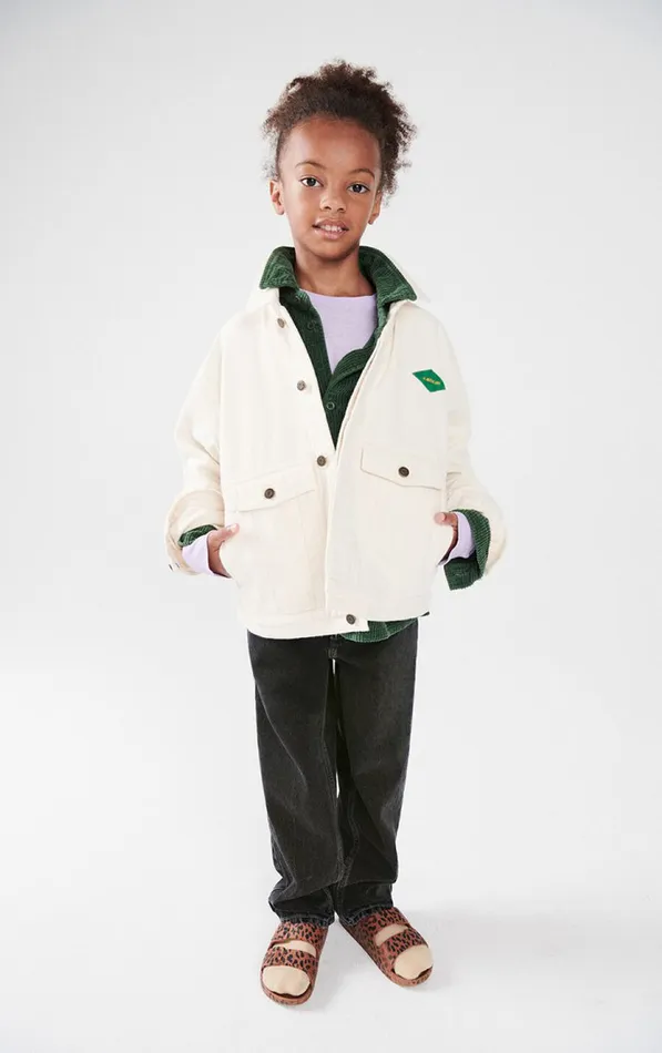 Jacket Spywood Ecru Kids American Vintage Jackets and Coats Jacket Spywood Ecru Kids American Vintage Jackets and Coats