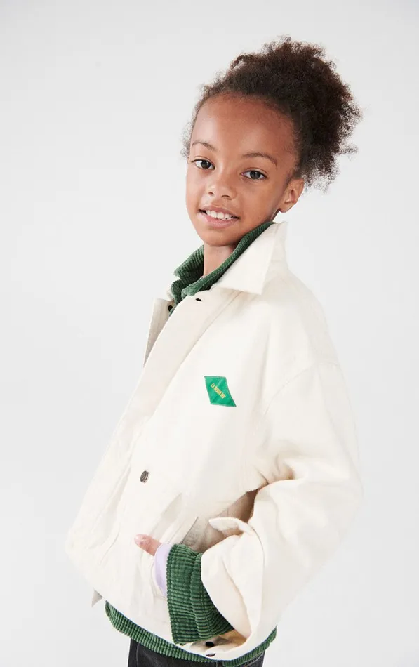 Jacket Spywood Ecru Kids American Vintage Jackets and Coats Jacket Spywood Ecru Kids American Vintage Jackets and Coats