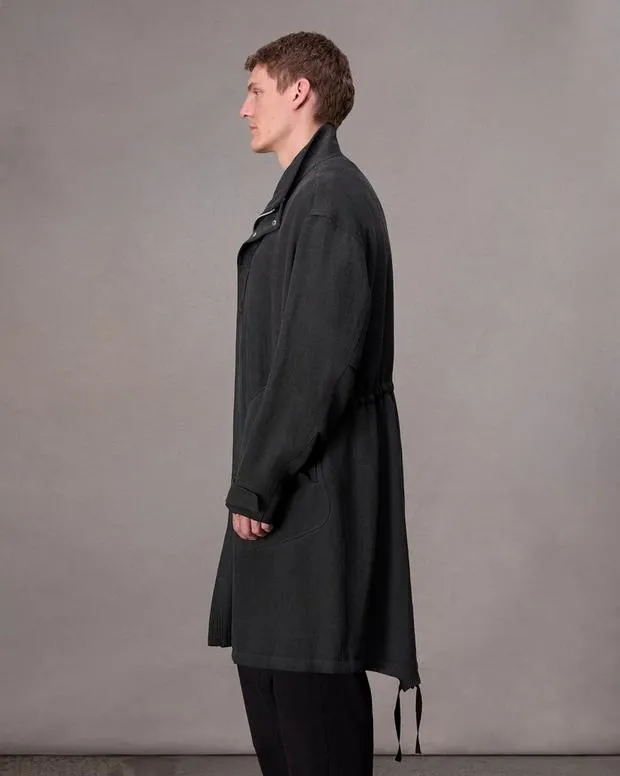 Jackets and Coats Men Rag and Bone Falcon WoolLinen Parka Black